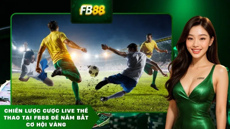 Chiến lược cược live thể thao tại FB88 để nắm bắt cơ hội vàng